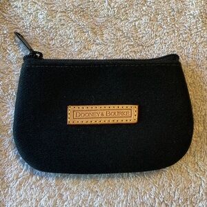 Dooney & Bourke Black Coin Pouch